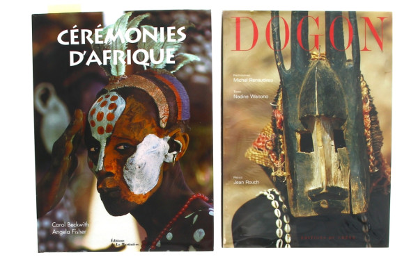 AFRIQUE - 2 livres: "Dogon" ed du Chêne 
