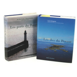PONANT - Lot de 2 livres: "Les îles du P