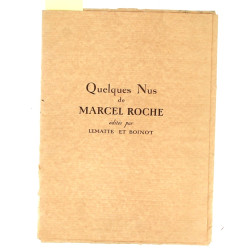 Marcel ROCHE - "Quelques nus", recueil d