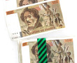 Lot de 24 billets de banque 100 F Delacr