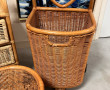 Lot de 3 petits meubles en rotin : petit