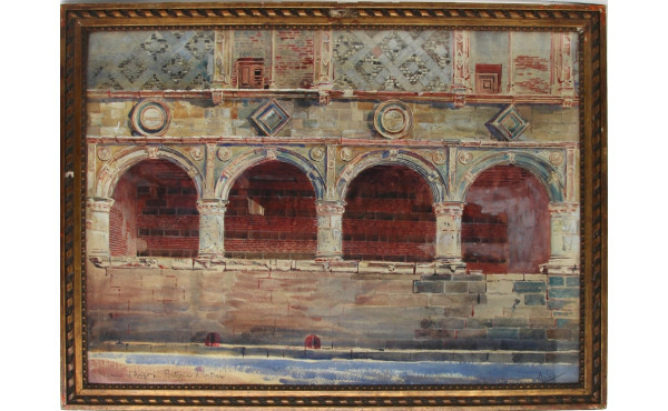 Louis Aimé JAPY (1840-1916) "Manoir d'An