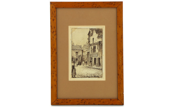 Eugène DELATRE (1864-1938) "Place du Ter