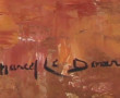 Marcel LE DOARE (Xxème) "Bouquet de fleu