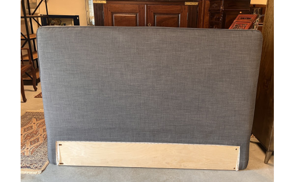 Tête de lit moderne grise 160 cm (déhous
