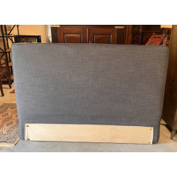 Tête de lit moderne grise 160 cm (déhous