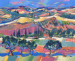 Jacques BRENNER (1936-2023) "Toscane, 19
