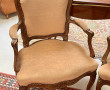 FALCONET XVIIIème - Deux fauteuils cabri