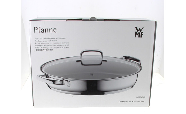 WMF - Poêle à poisson avec couvercle ver