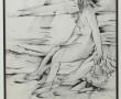 Marcel GONZALEZ (1928-2001) "Baigneuse d