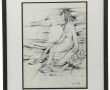 Marcel GONZALEZ (1928-2001) "Baigneuse d