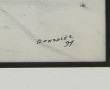 Marcel GONZALEZ (1928-2001) "Baigneuse d