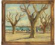 Pierre FAVRE (1906-1983) "Port du sud de