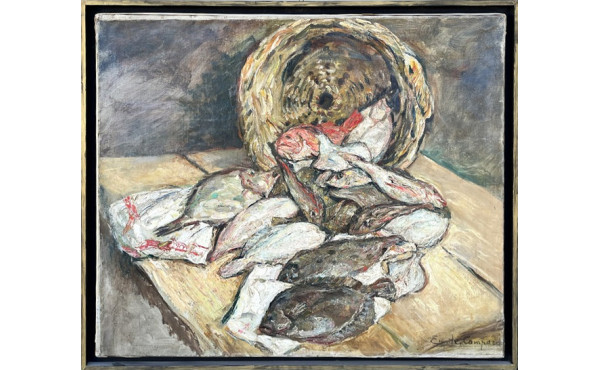 Emile COMPARD (1900-1977) "La godaille",