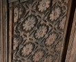 Coffre Afghan en bois naturel sculpté. T