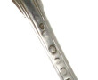 5 cuillères mêlées en argent, modèle à f