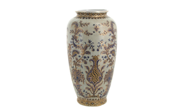 Vase en porcelaine chinoise à décor de c