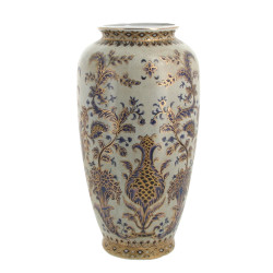 Vase en porcelaine chinoise à décor de c