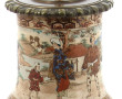 Vase japonais en céramique décor Satzuma