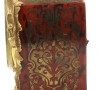 Pendule cartel de style Louis XV en bron