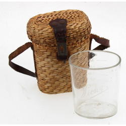 Verre de curiste ancien gravé "Vichy", e