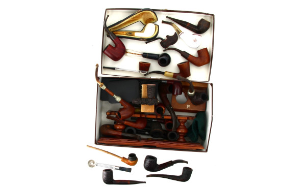 Lot d'articles de fumeur : Ensemble de p