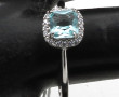 Bague en argent 925ème sertie d'un stras