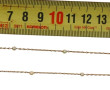 Petit collier en or jaune 18 cts, poinço