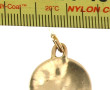 Médaille St Christophe en or jaune 18 ct