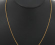 Chaîne en or jaune 18 cts, poinçon tête 