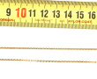 Chaîne en or jaune 18 cts, poinçon tête 