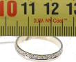 Bague jonc en argent 925ème, poids 1,9 g