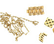 Lot de petits bijoux accidentés ou éléme