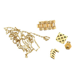 Lot de petits bijoux accidentés ou éléme