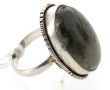 Bague argent 925ème sertie d'une labrado