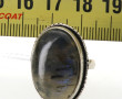 Bague argent 925ème sertie d'une labrado