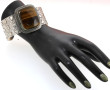 Bracelet jonc ouvert en argent 925ème se