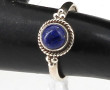 Bague de fillette en argent 925ème serti