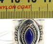 Bague argent 925ème sertie d'un lapis la