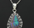 Pendentif en argent 925ème et coquillage