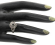 Bague argent 925ème sertie d'un petit on