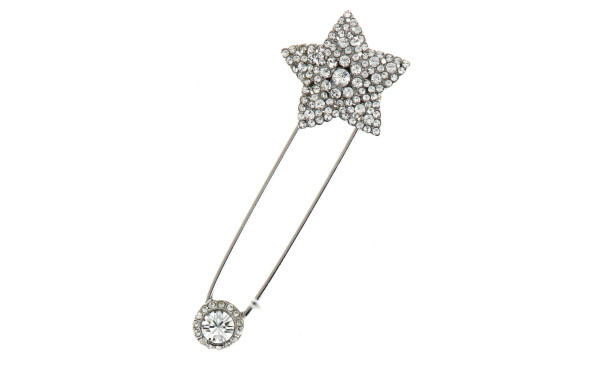 SONIA RYKIEL - Broche "étoile" en métal 