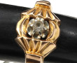 Bague ancienne en or jaune 18 cts, poinç