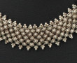 Collier en argent, travail étranger non 