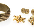 Lot de bijoux fantaisie : 3 broches en m