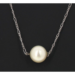 Collier en argent 835ème agrémenté d'une