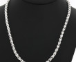 Collier en argent 925ème à maille fantai