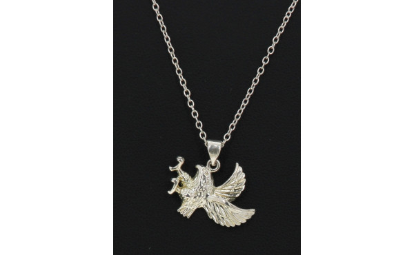 Pendentif "aigle" en argent 925ème, sur 