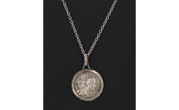 Médaille St Christophe et l'Enfant Jésus