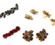 Lot de bijoux fantaisie style couture : 